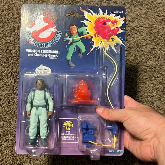 Ghostbusters - Winston Zeddemore (Action figure Sorpresa